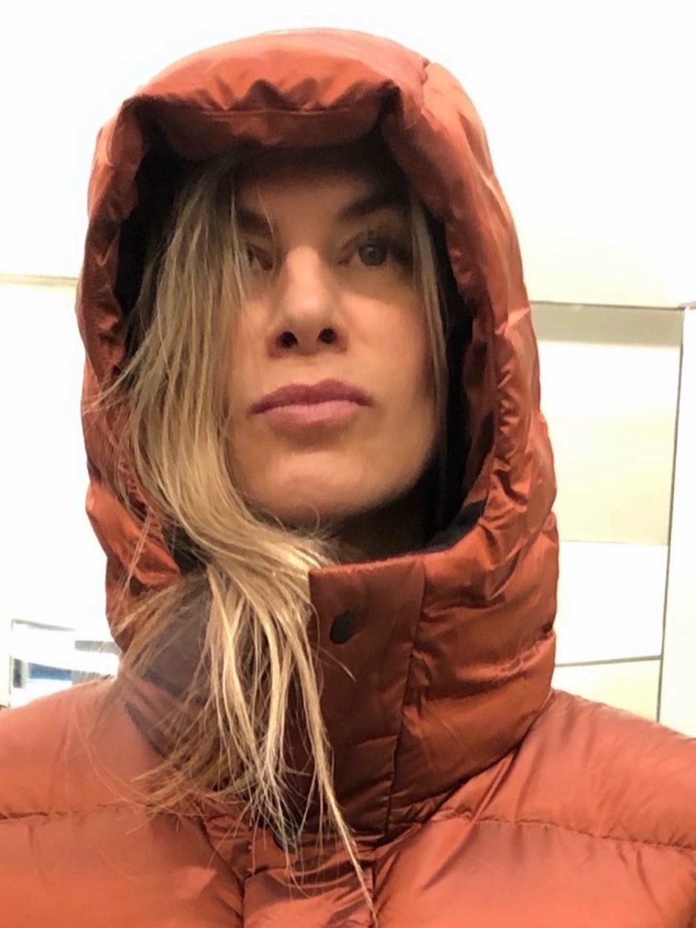 Lululemon Insulated Puffer Jacket with Hood - Rich Copper Sz 4